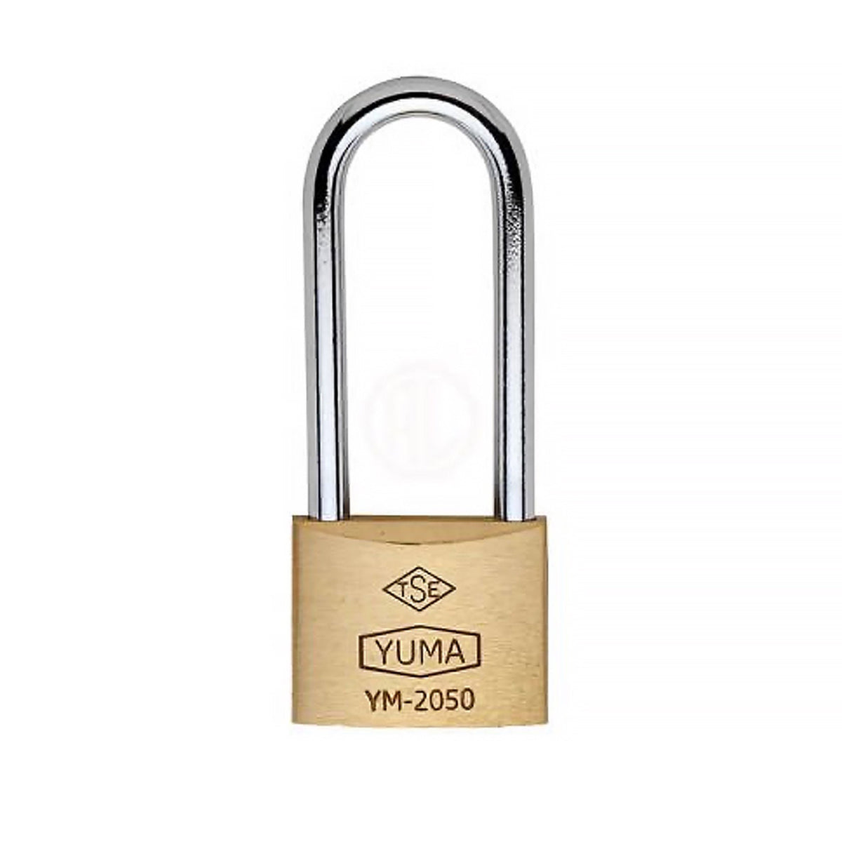 YUMA PİRİNÇ ASMA KİLİT UZUN 50 MM YM-2050L - Görsel 1