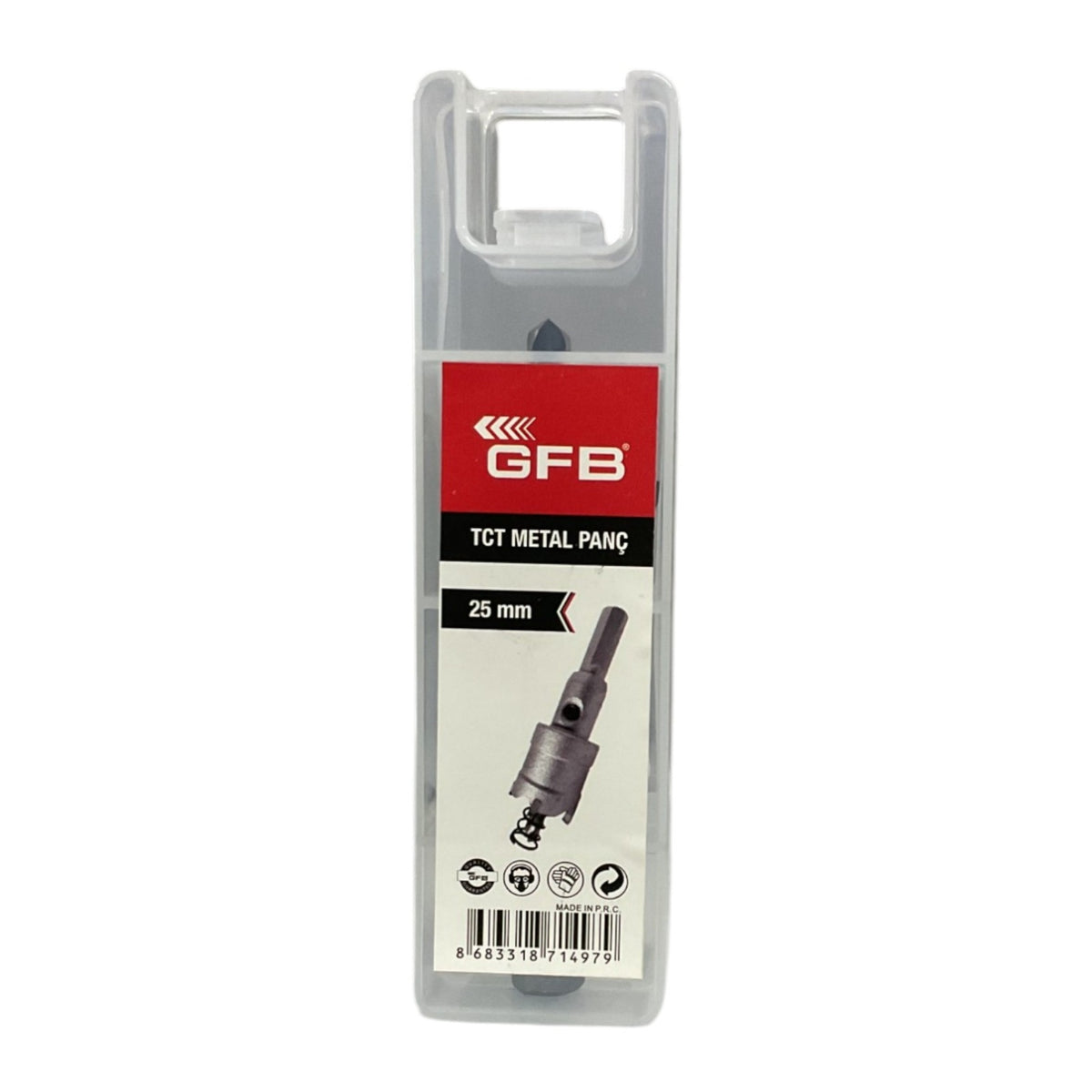 GFB TCT METAL DELME PANÇ 25 MM 4705 - Görsel 3