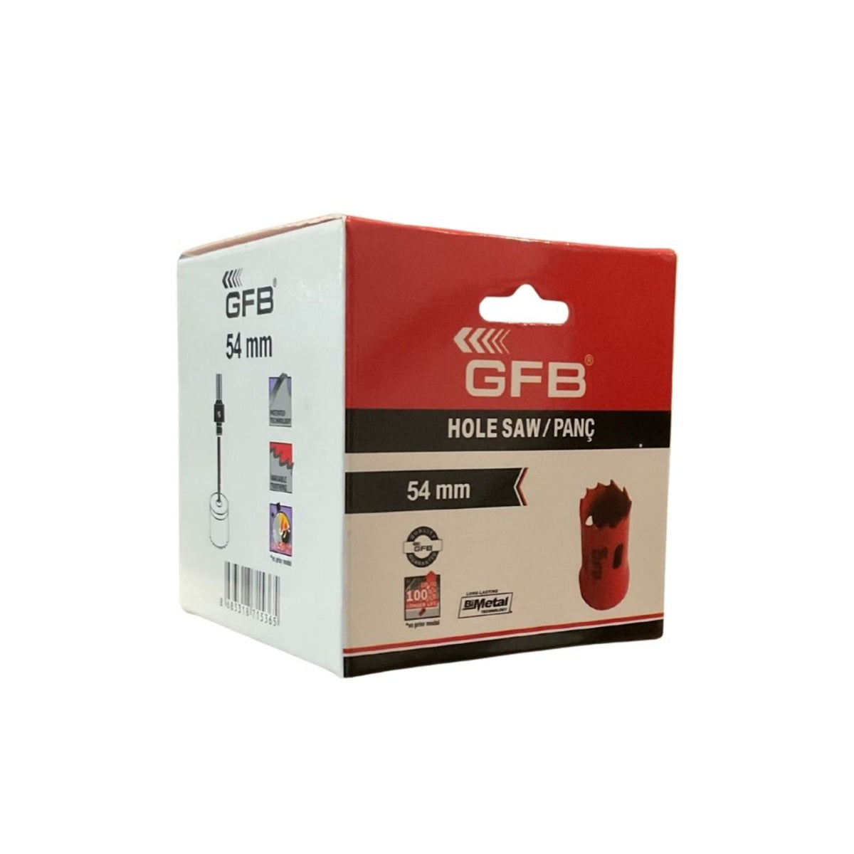 GFB Bİ-METAL PANÇ 54 MM KOD: 4817 - görsel 4