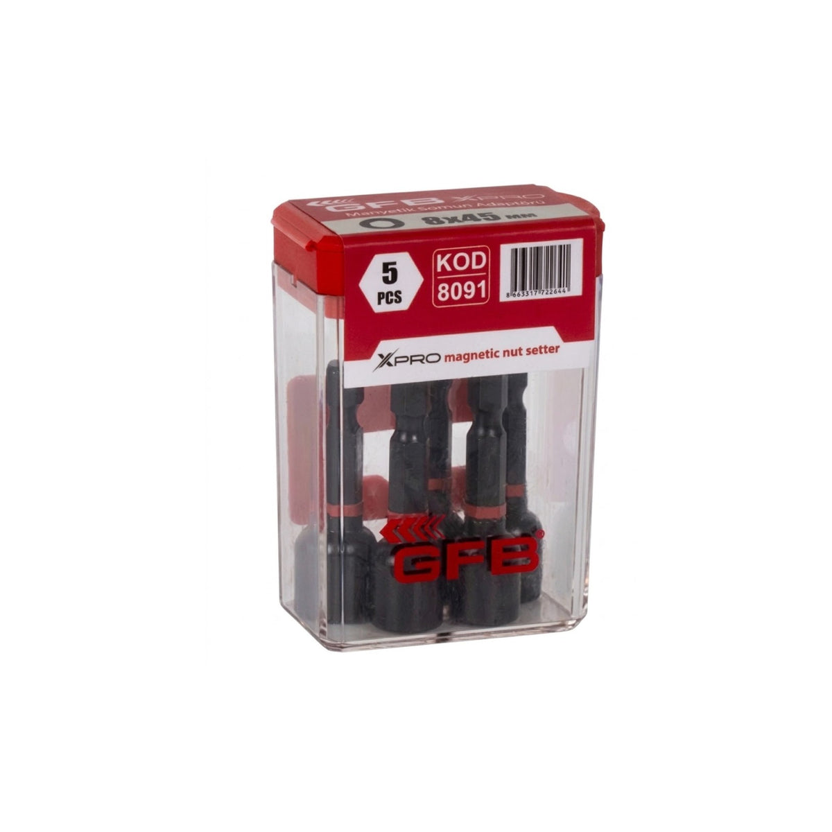 GFB XPRO MANYETİK SOMUN ADAPTÖRÜ 10x45 MM KOD: 8091 - görsel 2