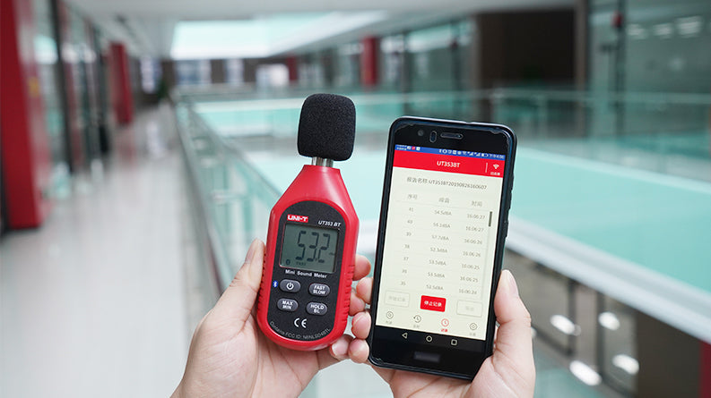 UNI-T UT353BT Bluetooth Mini Dijital Desibel Ölçer - görsel 3
