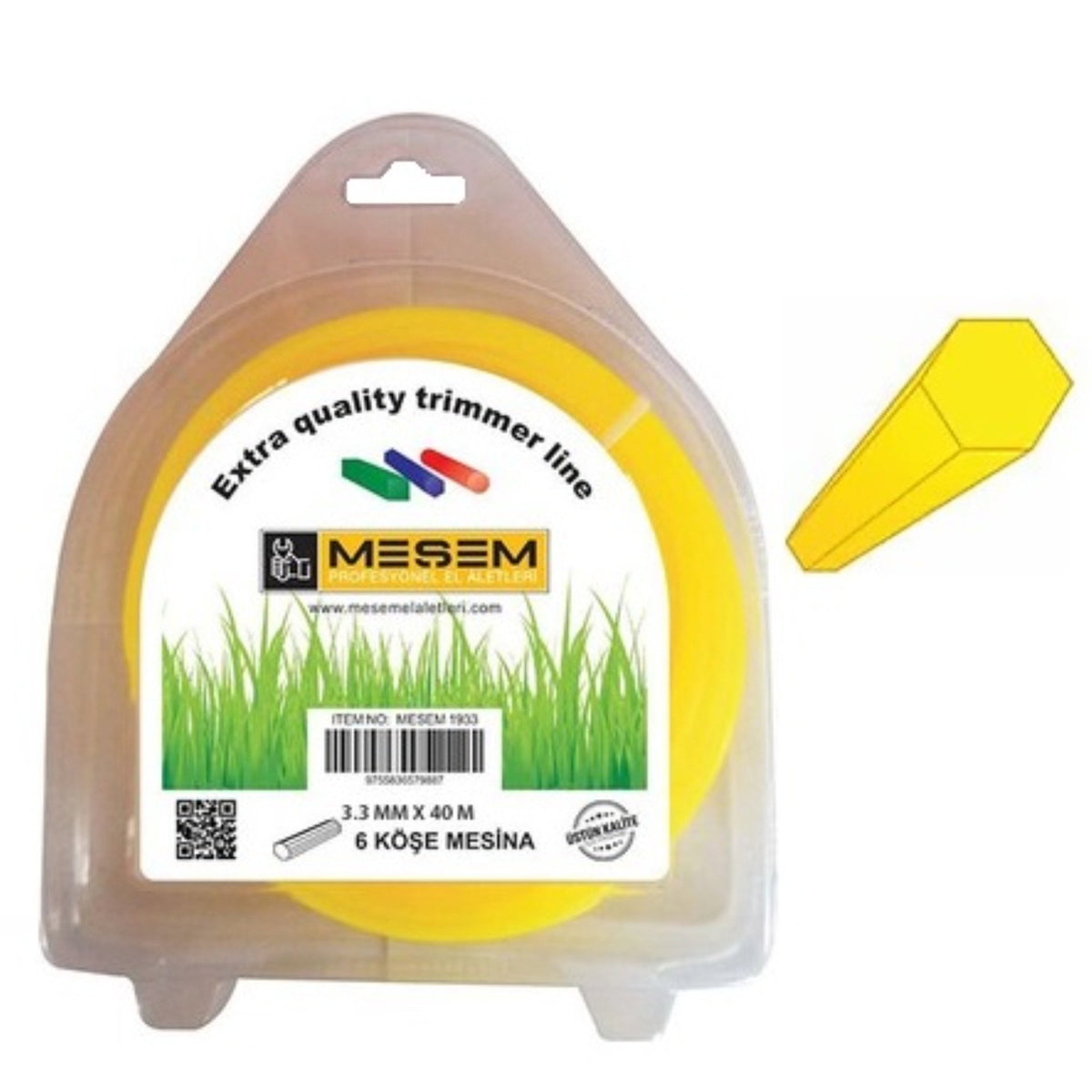 MEŞEM TIRPAN MİSİNASI ALTIGEN 3.3 MMx40 MT 1934 - Görsel 2