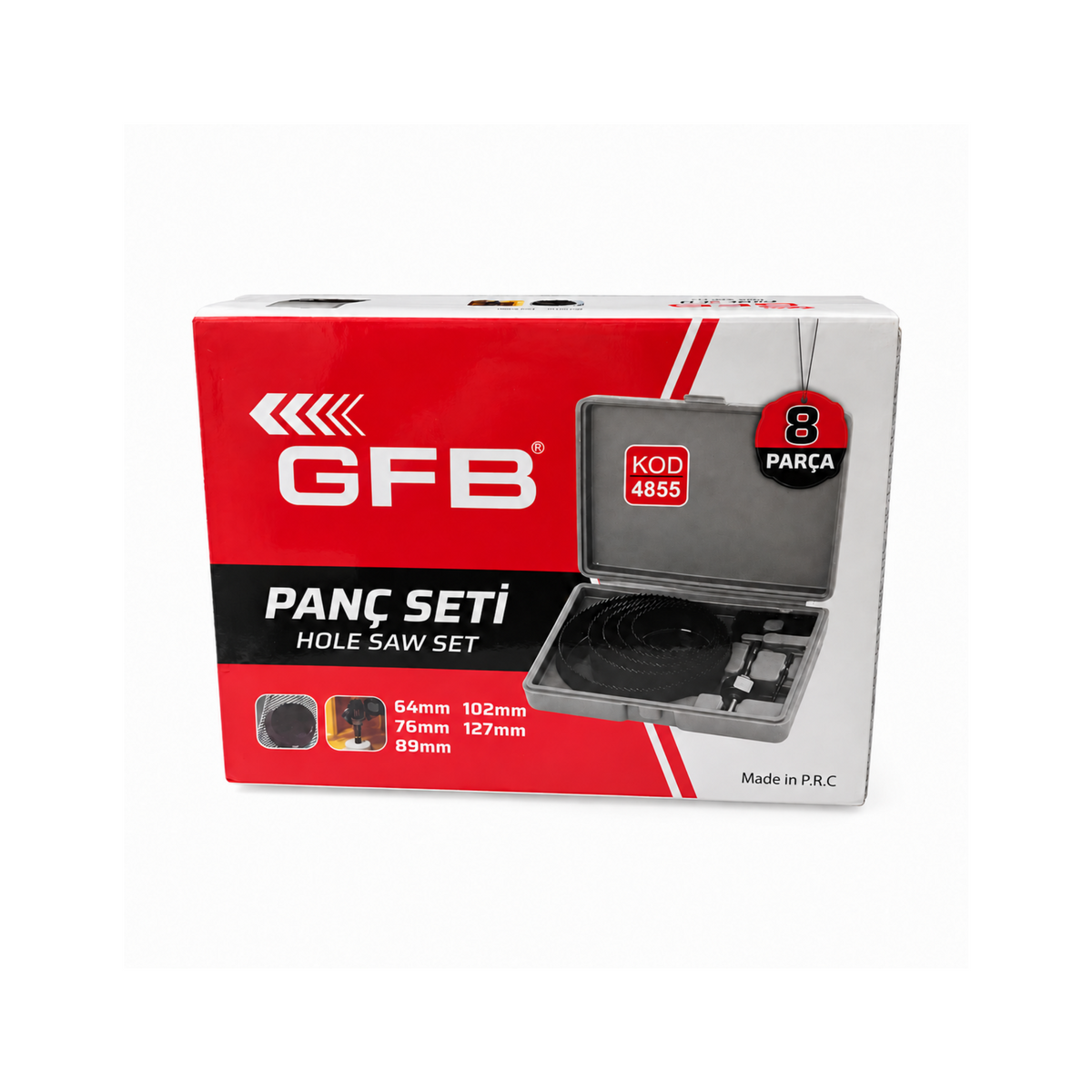 GFB BUAT AÇMA PANÇ SETİ 8 Lİ KOD: 4855 - görsel 2
