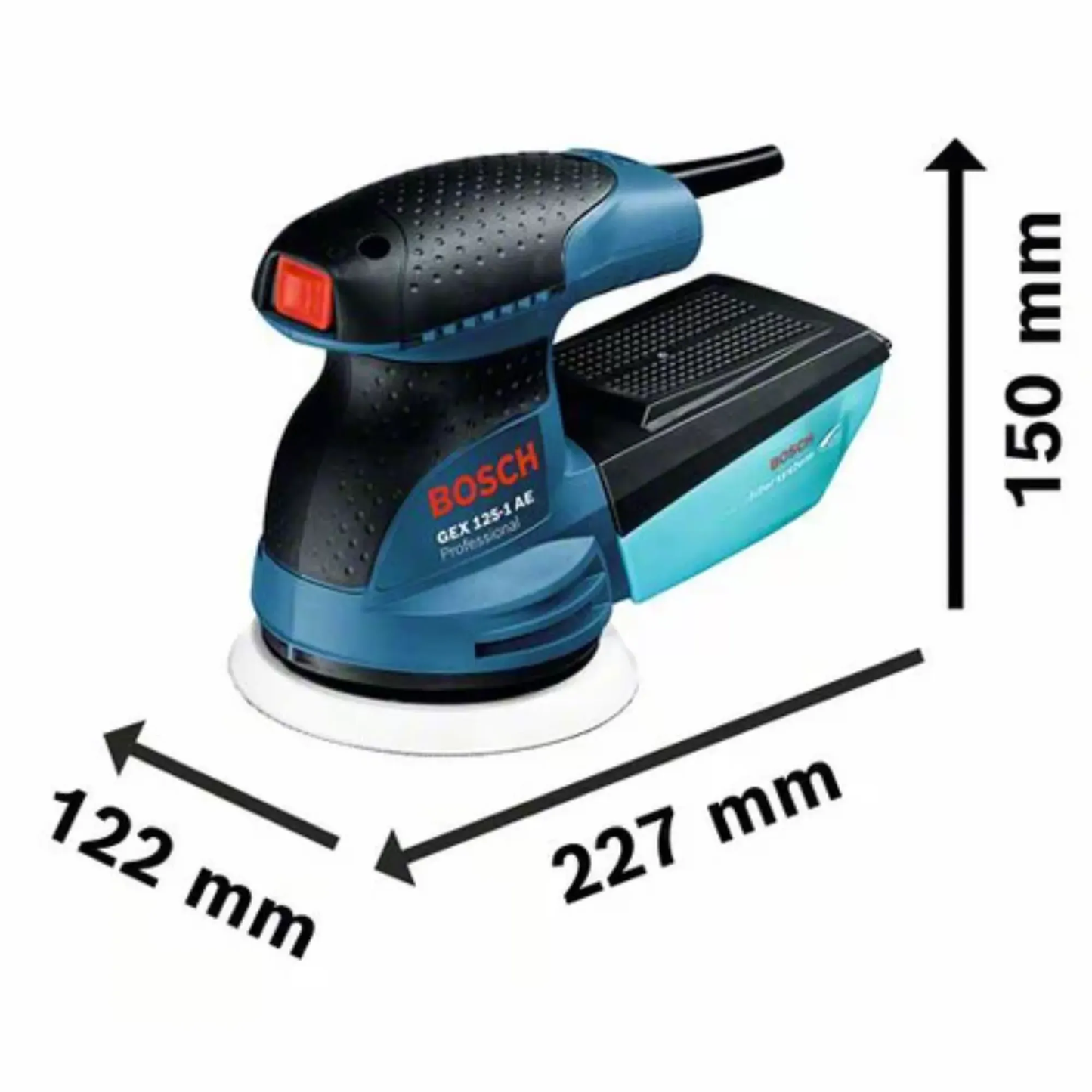 BOSCH DEKUPAJ GST8000E + EKS. ZIMPARA GEX125-1AE SET