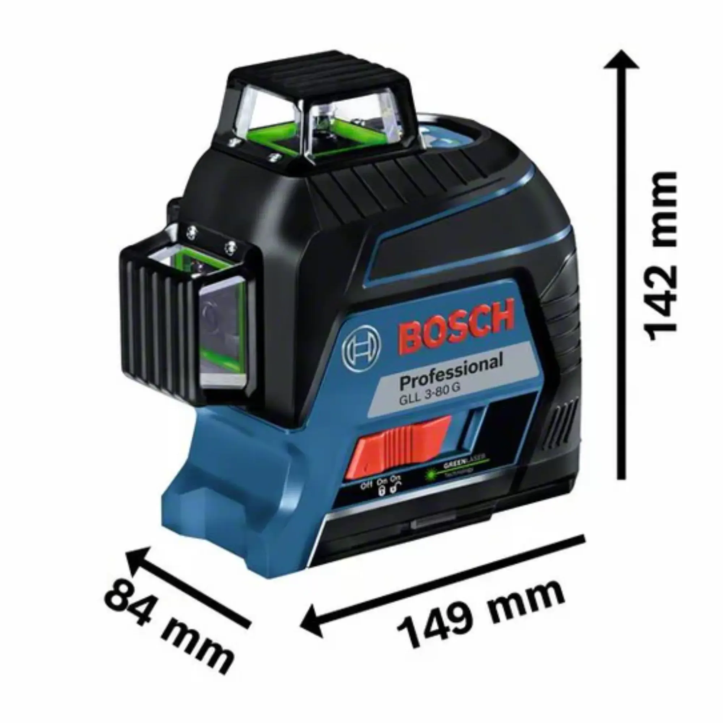 BOSCH YEŞİL ÇİZGİ LAZERİ GLL 3-80 G