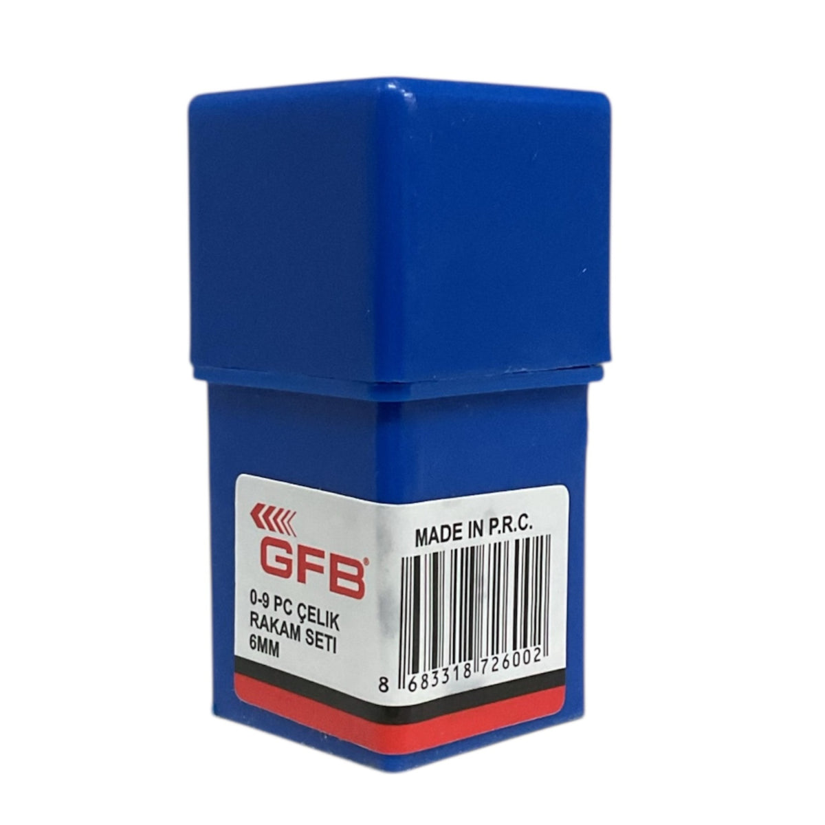 GFB ÇELİK RAKAM TAKIMI 6 MM KOD:6785 - Görsel 3