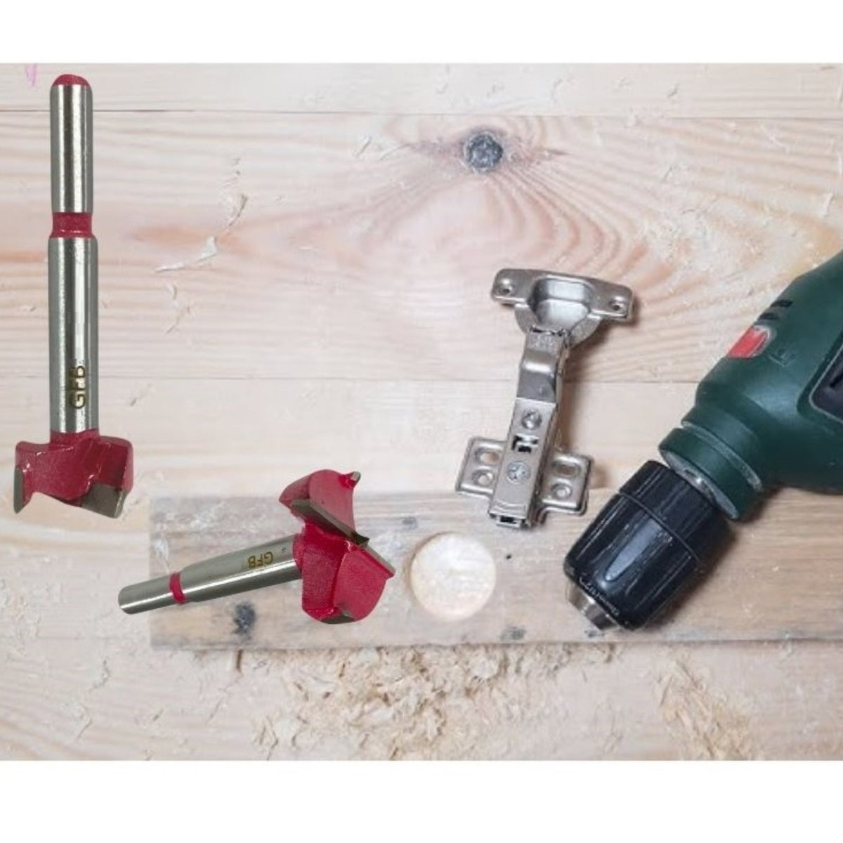 GFB MENTEŞE YERİ AÇMA UCU 40 MM KOD:2308 - Görsel 4