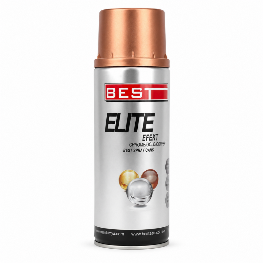 BEST PARLAK METAL SPREY BOYA 400 ML BAKIR - görsel 1