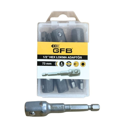 GFB HEX LOKMA ADAPTÖRÜ 1/2x73 MM 2565 - Görsel 1