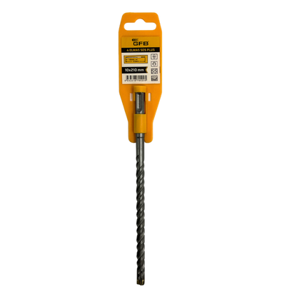 GFB 4 ELMASLI SDS PLUS MATKAP UCU 10x210 MM 2087 - görsel 1
