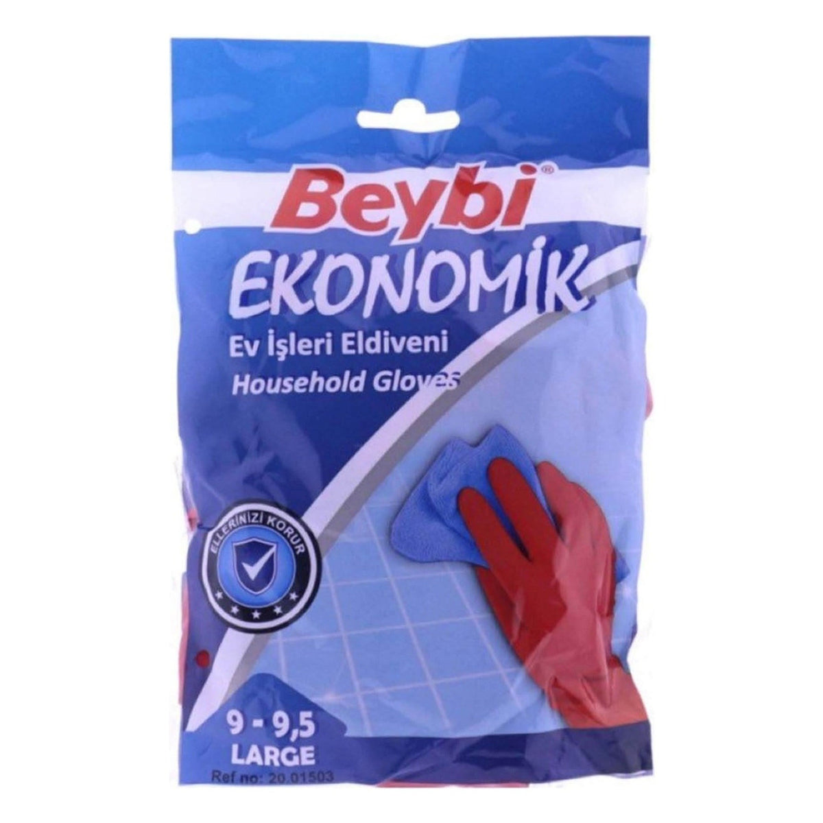 BEYBİ EKO LASTİK ELDİVEN NO: 9-9.5 - 4. görsel