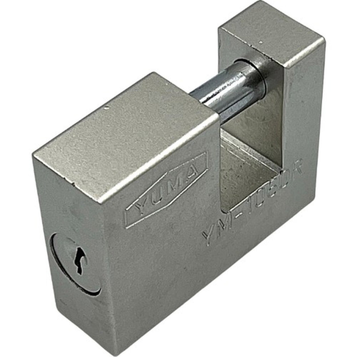 YUMA KAYAR MİLLİ ASMA KİLİT 60 MM 1060R NİKEL - Görsel 2