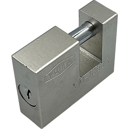 YUMA KAYAR MİLLİ ASMA KİLİT 60 MM 1060R NİKEL - Görsel 2