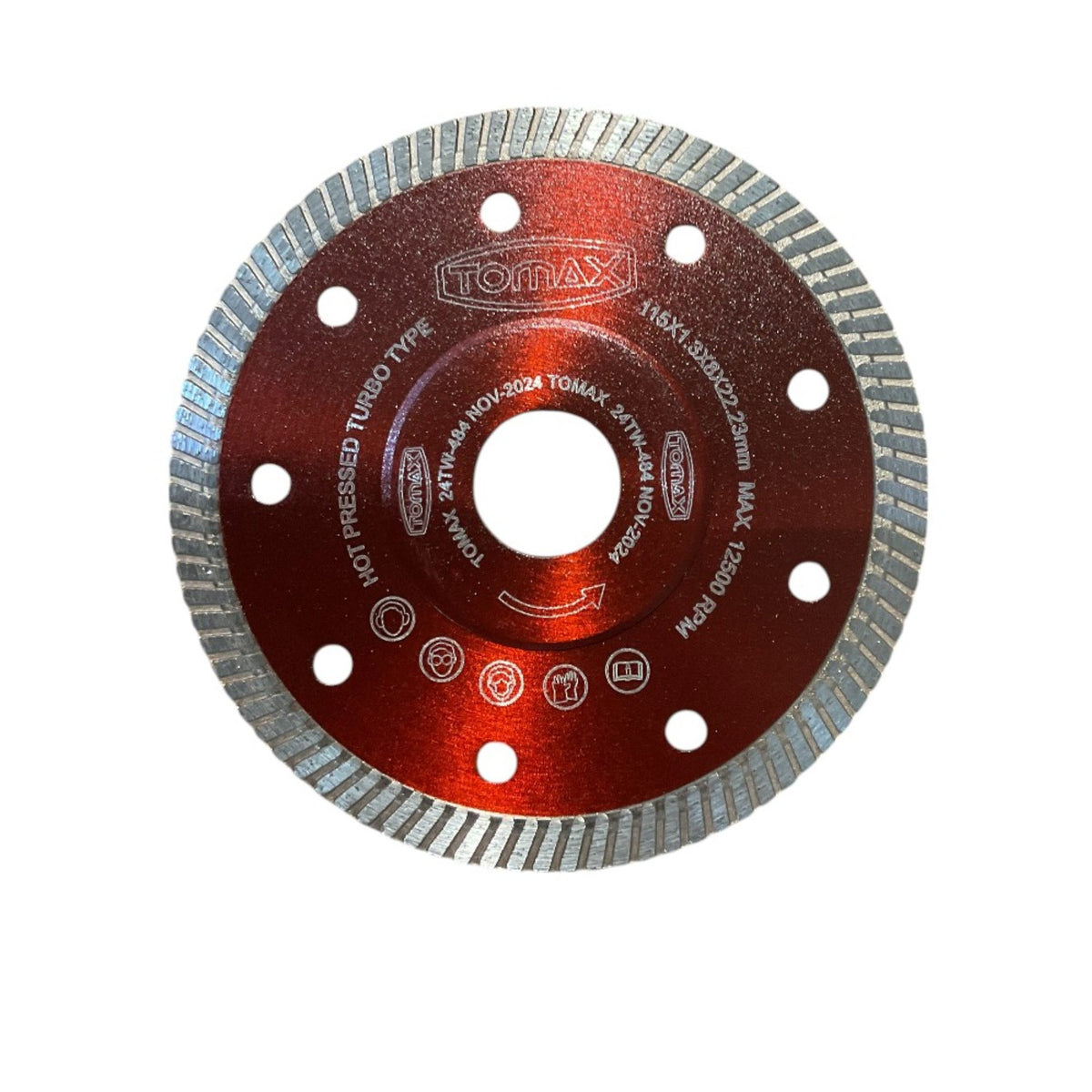 TOMAX İNCE HASSAS KESME 115x1.3x22 - 1. görsel