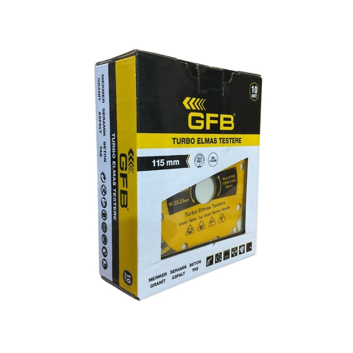 GFB TURBO ELMAS KESİCİ 115 MM 2385 - Görsel 3