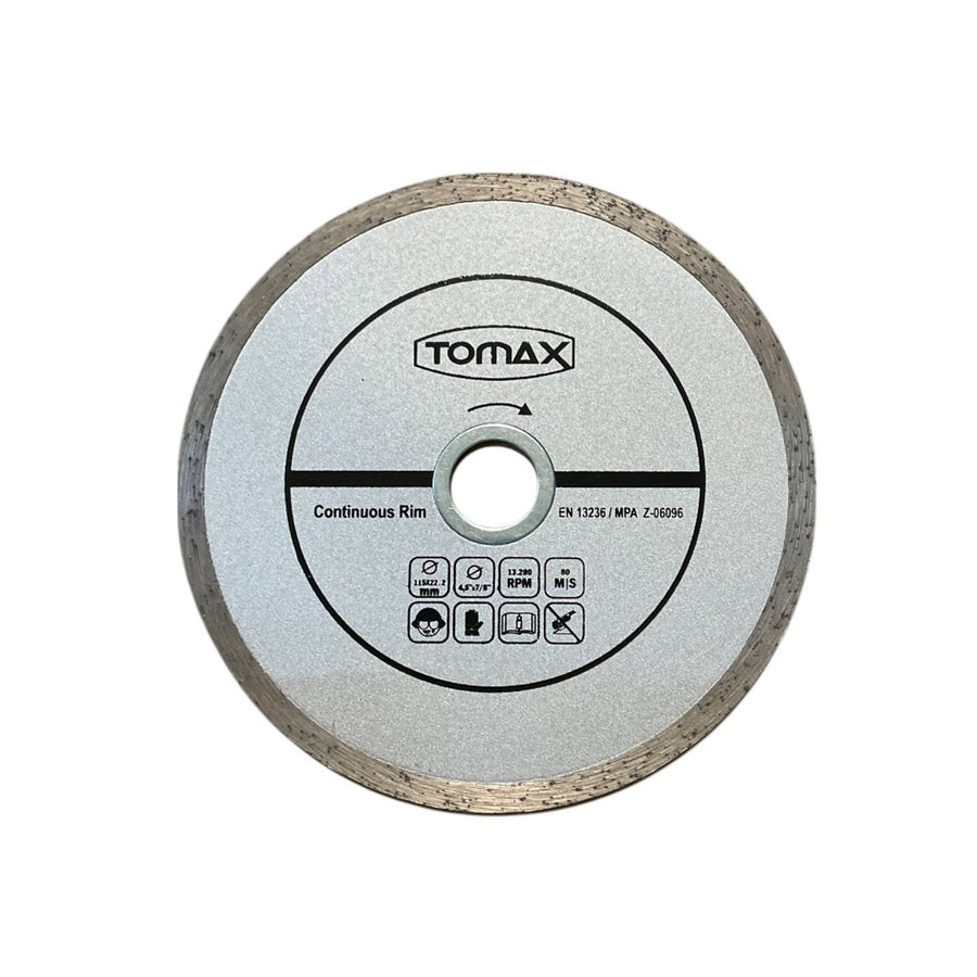 TOMAX SÜREKLİ ELMAS KESİCİ 115x2.0x22 - 1. görsel
