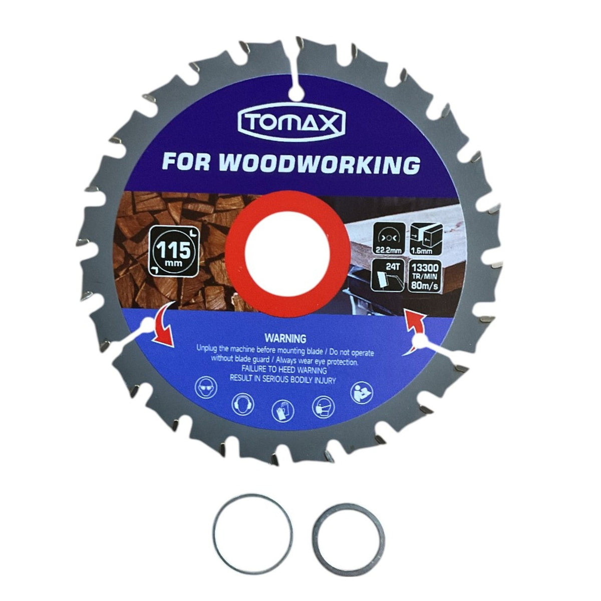 TOMAX SUNTA KESME TESTERE 115x1.6x24T - 5. görsel
