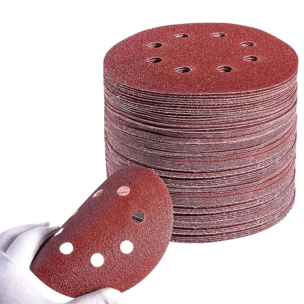 GFB CIRT ZIMPARA NK 8 DELİK 125 MM 120KUM KOD: 6934 - görsel 2
