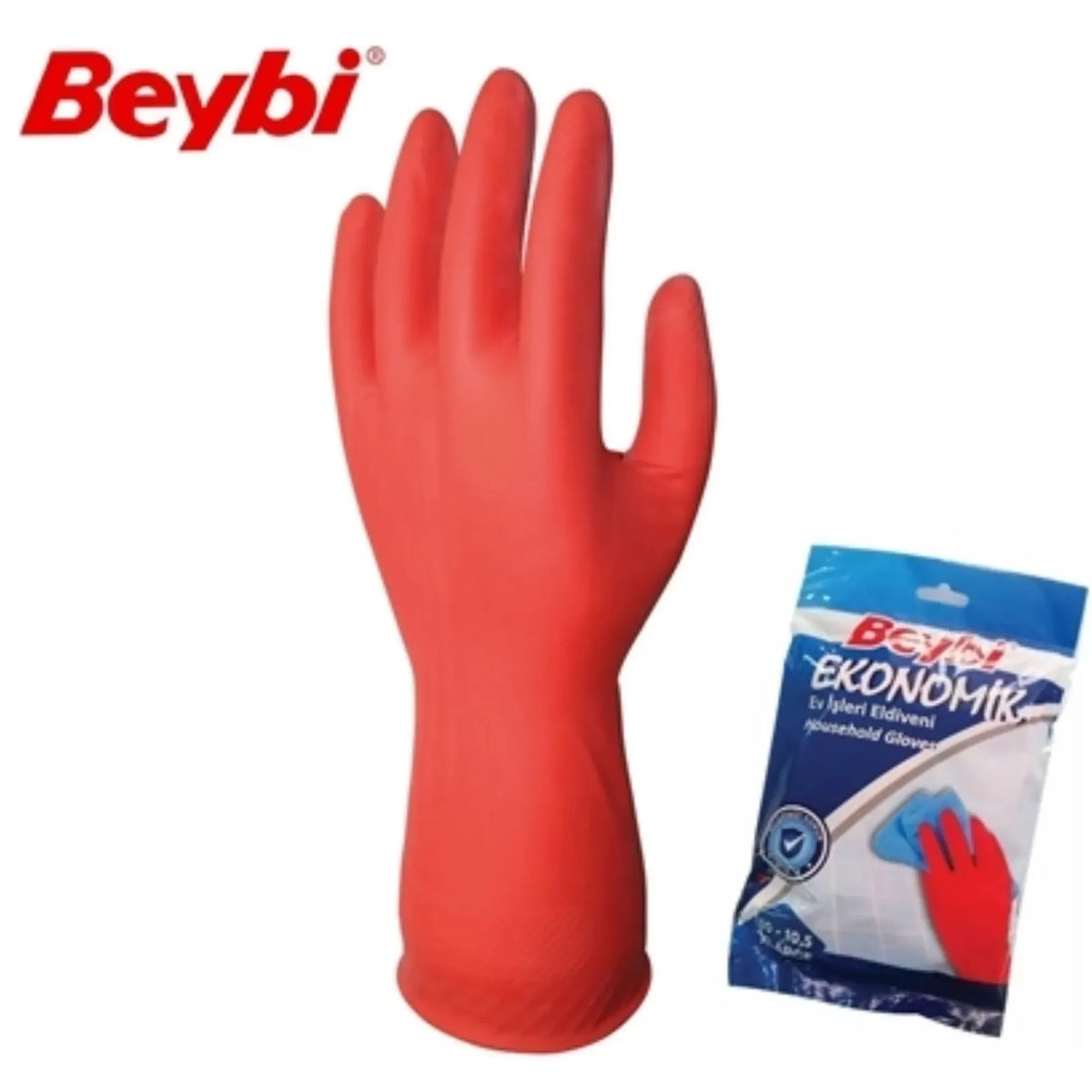 BEYBİ EKO LASTİK ELDİVEN NO: 8-8.5 - 5. görsel