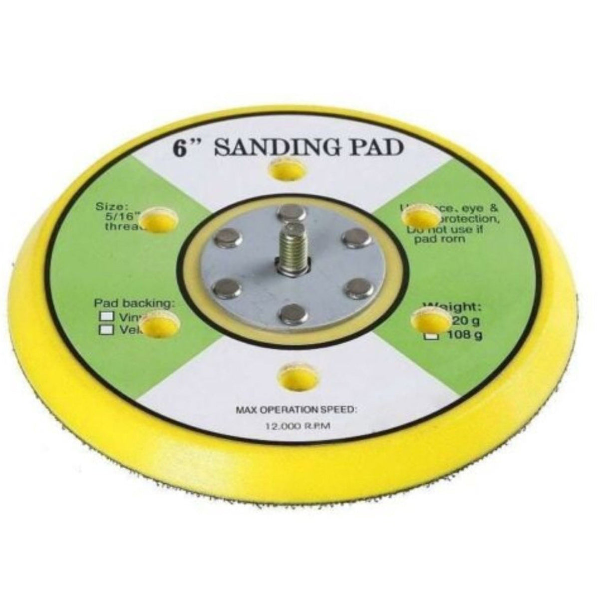 GFB ORBİTAL ZIMPARA DİSK ALTI 150 MM KOD: 7025 - görsel 2