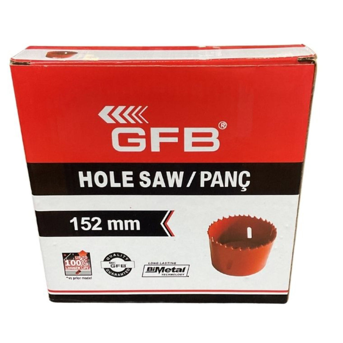 GFB Bİ-METAL PANÇ 152 MM KOD: 4843 - görsel 3