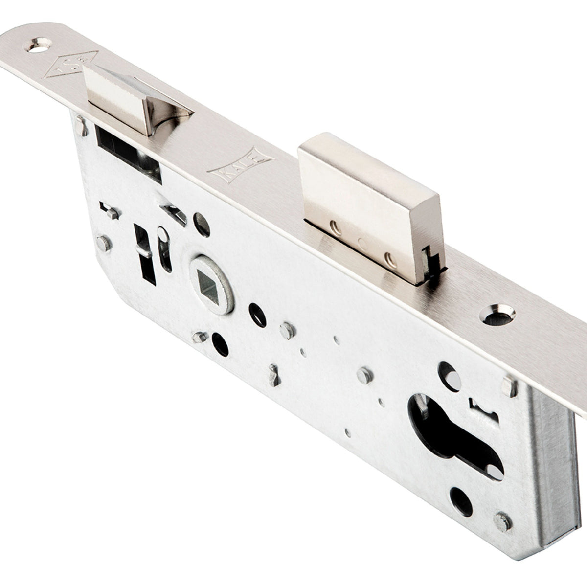 KALE SİL.DAİRE KİLİDİ 152R/40 MM NİKEL OVAL - Görsel 1