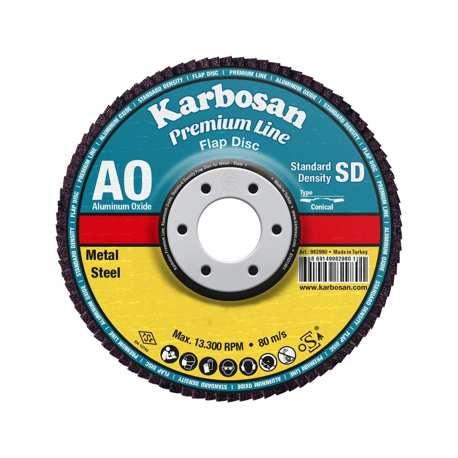 Karbosan Flap AO Kırmızı 115x22 40 Kum (982970)