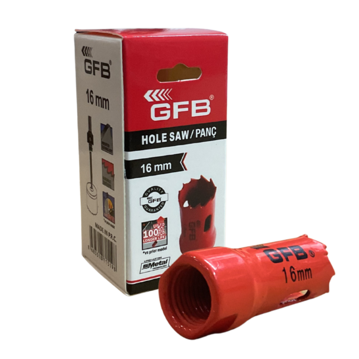 GFB Bİ-METAL PANÇ 16 MM KOD: 4800 - görsel 2