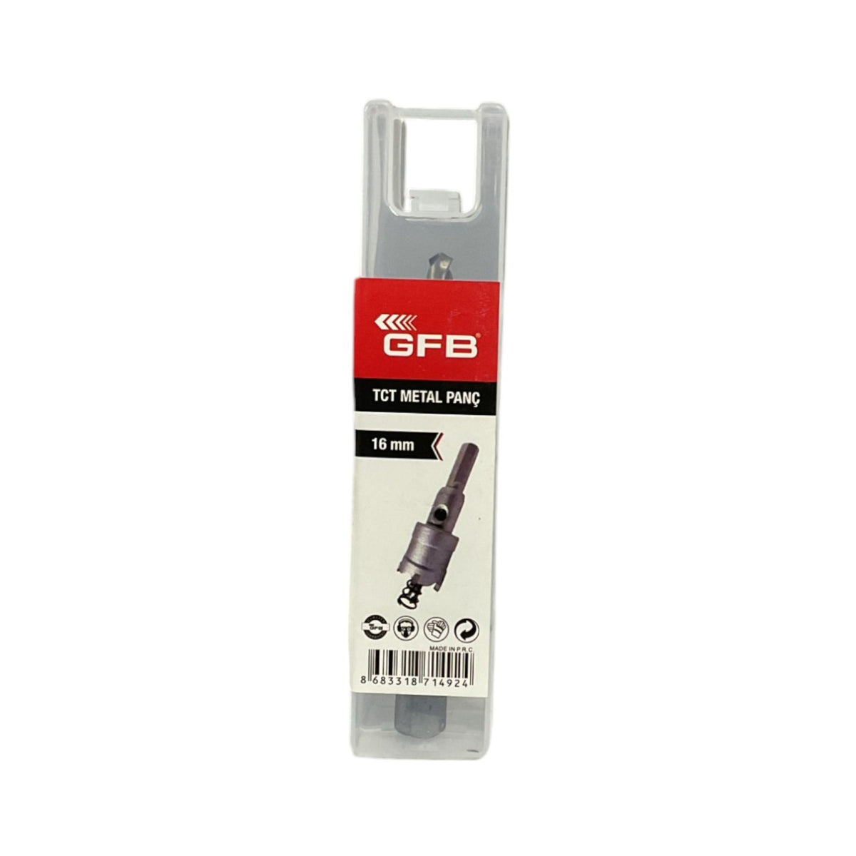 GFB TCT METAL DELME PANÇ 16 MM 4700 - Görsel 3