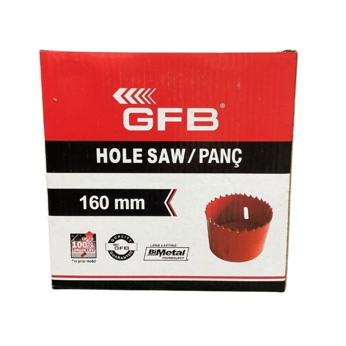 GFB Bİ-METAL PANÇ 160 MM KOD: 4844 - görsel 3