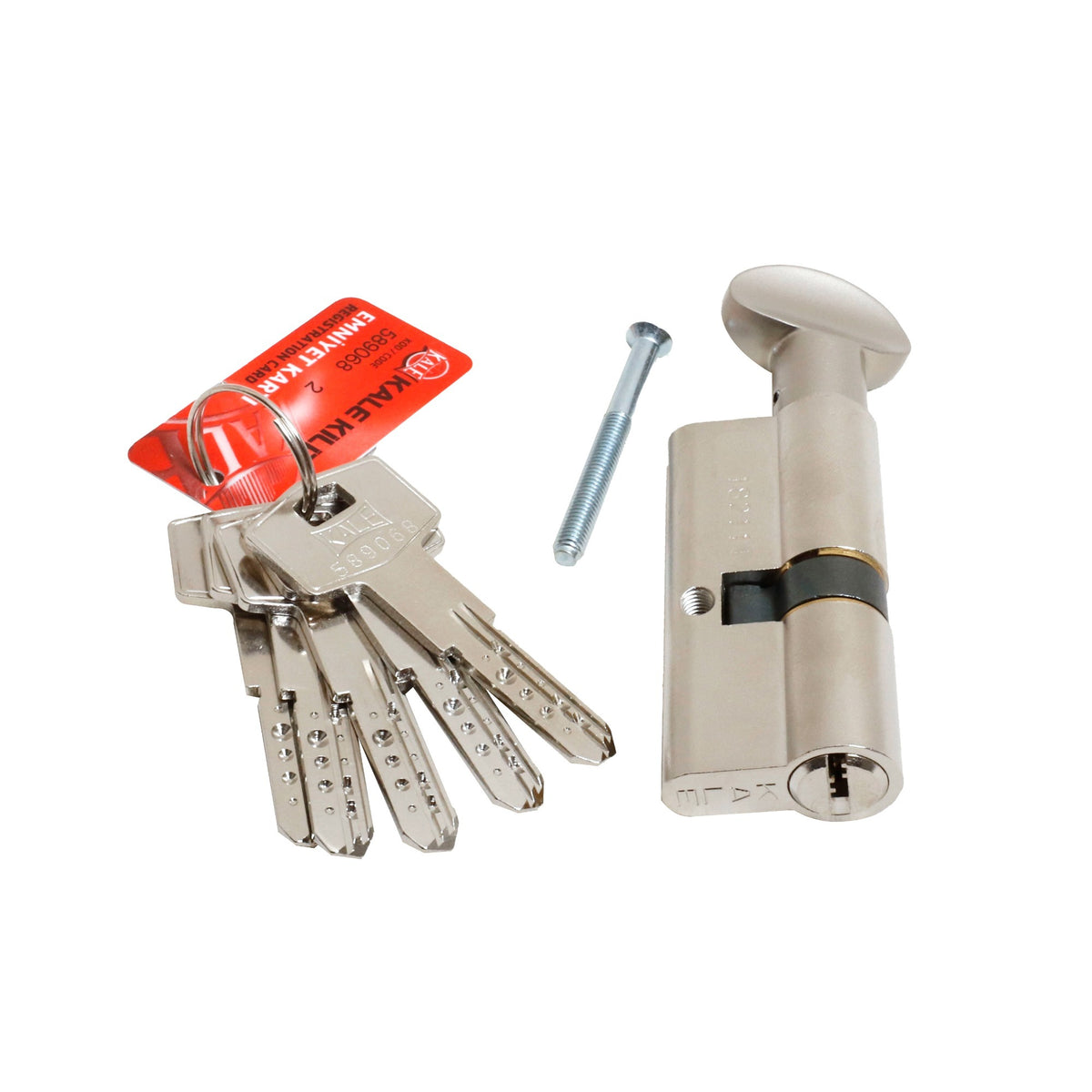KALE BİLYALI MANDALLI BAREL 164BME/68 MM SATEN - Görsel 2