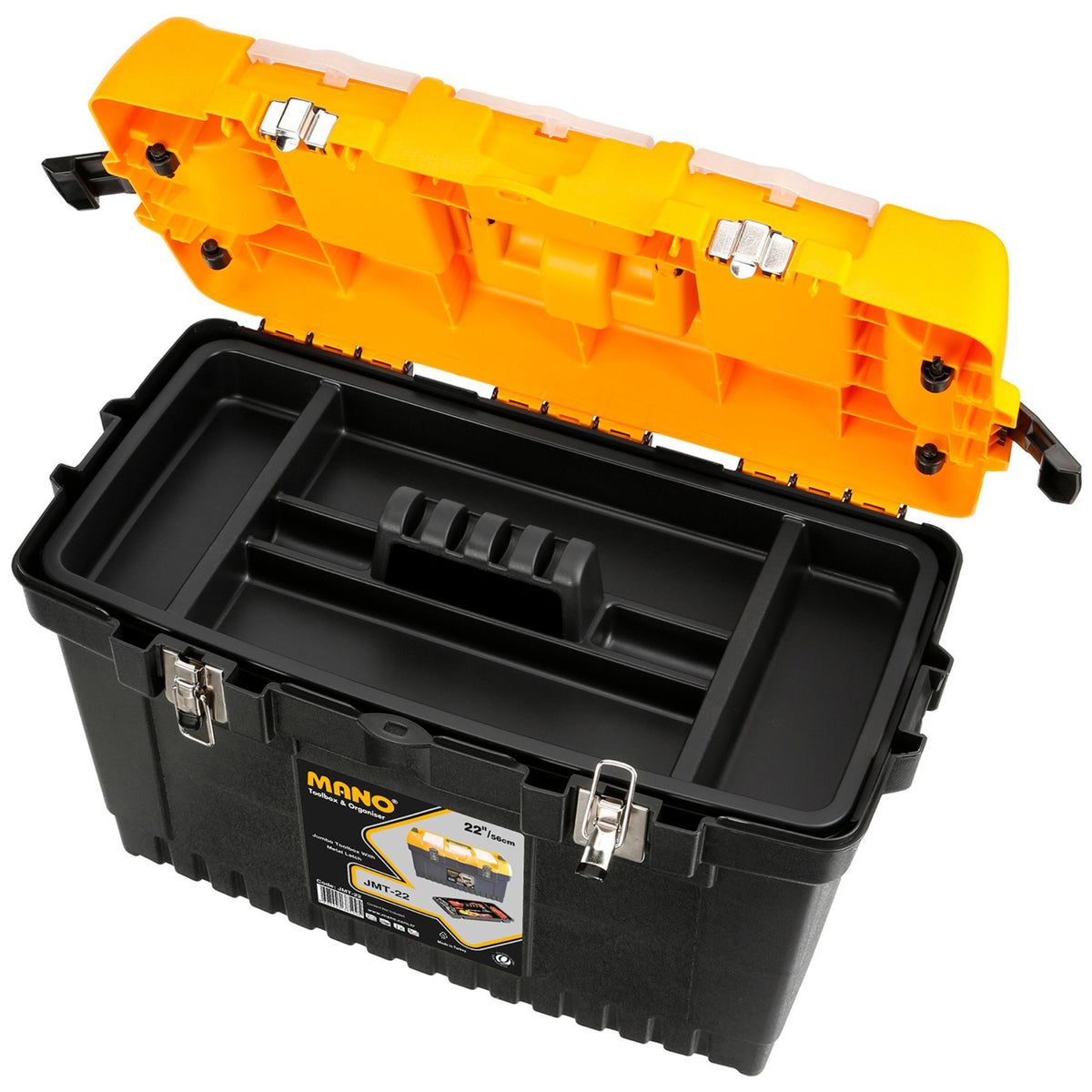 MANO JUMBO METAL KİLİTLİ TAKIM ÇANTASI 22" (JMT22) - 2. görsel