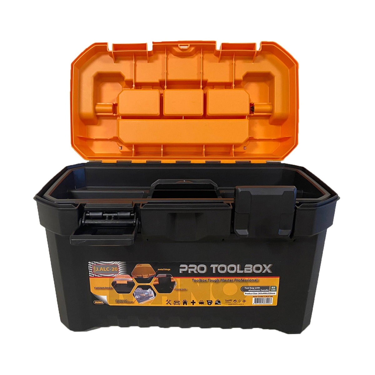 MANO ALÜMİNYUM SAPLI ÇANTA JUMBO 20" 1/4 (JALC20) - 2. görsel