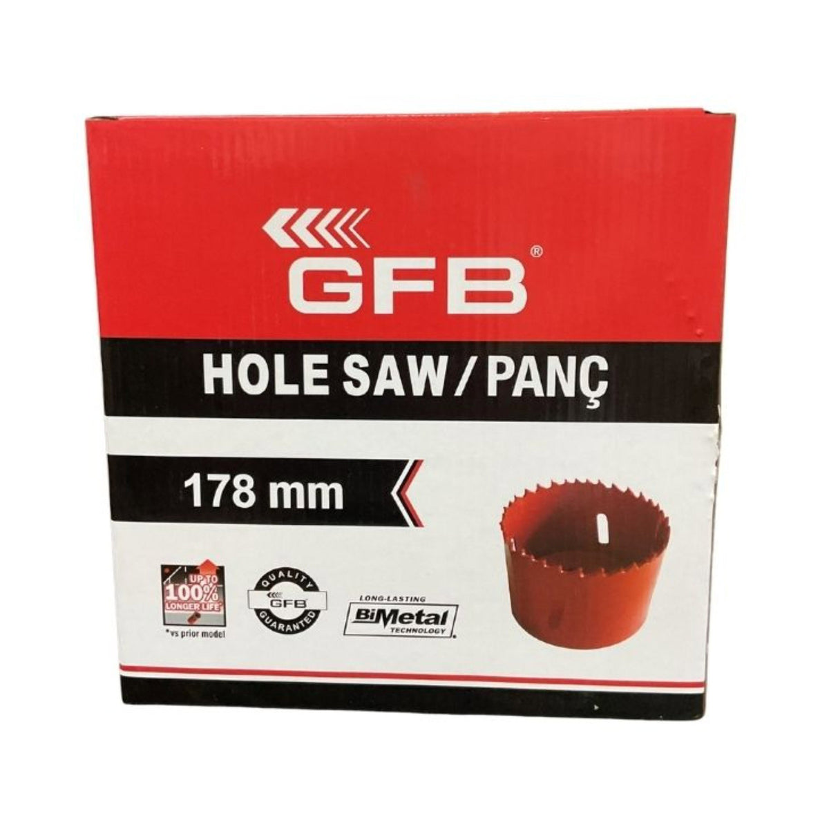 GFB Bİ-METAL PANÇ 178 MM KOD: 4846 - görsel 4
