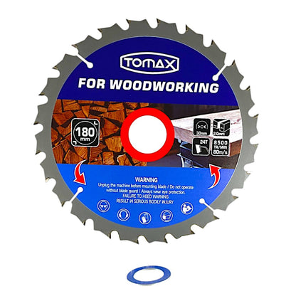 TOMAX SUNTA KESME TESTERE 180x2.0x24T - 3. görsel