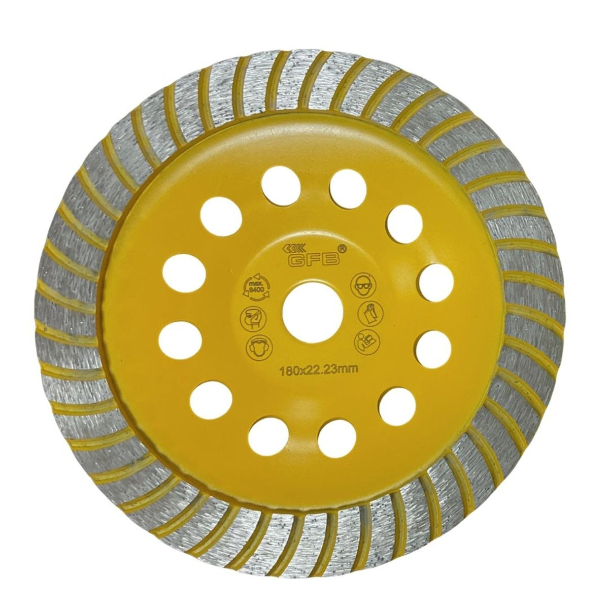 GFB TURBO ELMAS BETON YÜZEY TEM.DİSKİ 180 MM 2367 - görsel 1