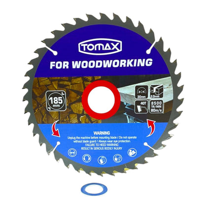 TOMAX SUNTA KESME TESTERE 180x2.0x40T - 2. görsel