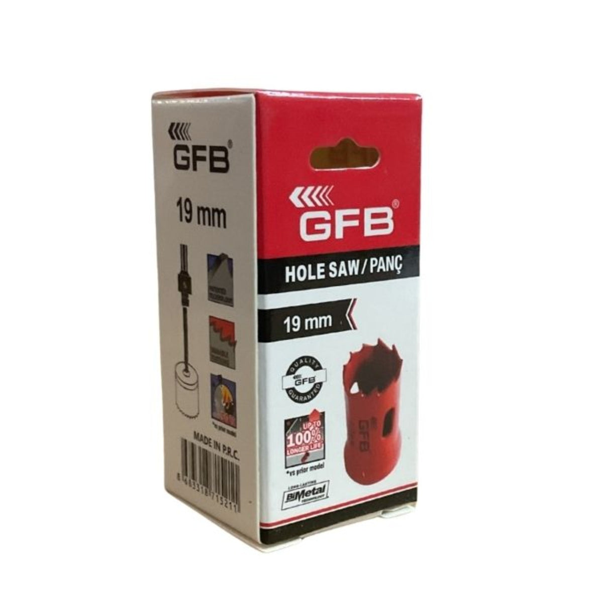 GFB Bİ-METAL PANÇ 19 MM KOD: 4802 - görsel 3