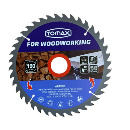 TOMAX SUNTA KESME TESTERE 190x2.0x40T - 2. görsel