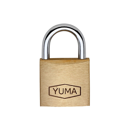 YUMA PİRİNÇ ASMA KİLİT 32 MM YM-2032 - Görsel 2