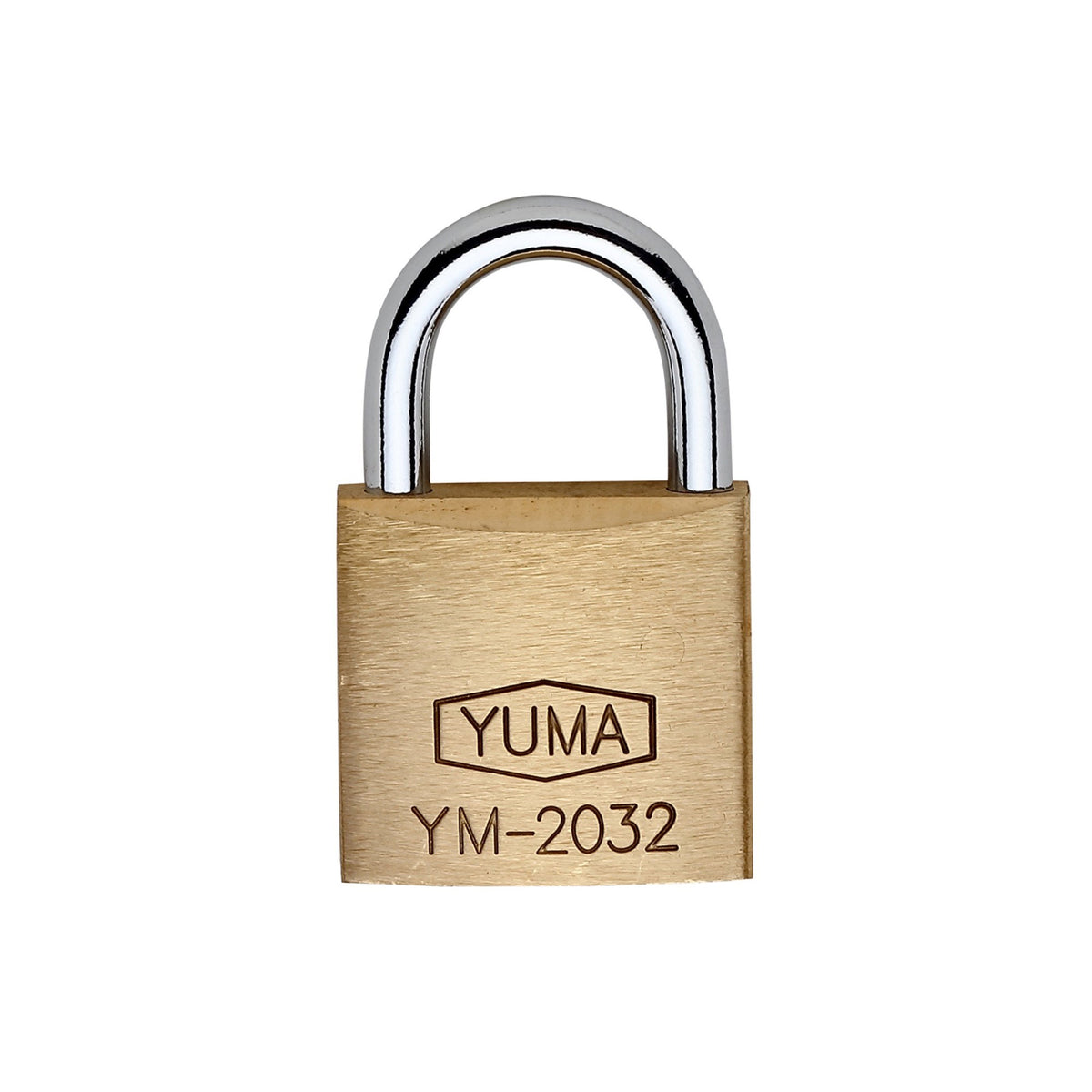 YUMA PİRİNÇ ASMA KİLİT 32 MM YM-2032 - Görsel 1