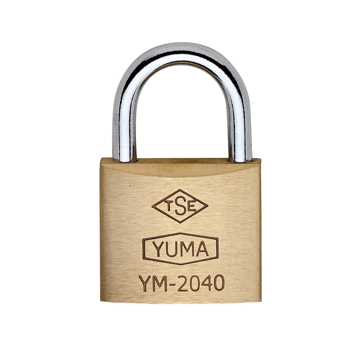 YUMA PİRİNÇ ASMA KİLİT 40 MM YM-2040 - Görsel 1