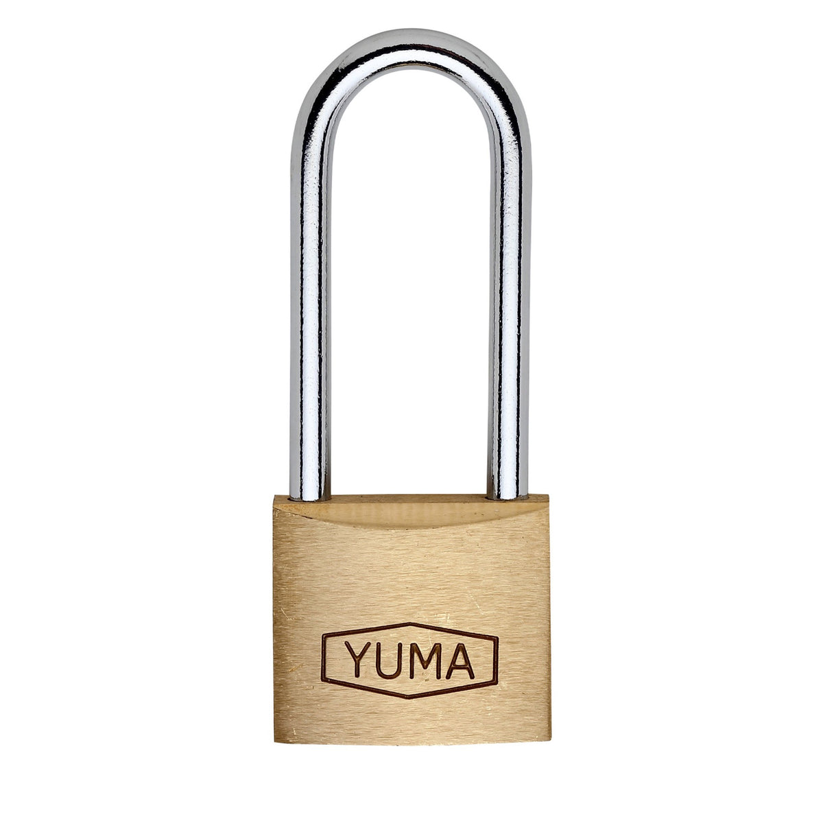 YUMA PİRİNÇ ASMA KİLİT UZUN 40 MM YM-2040L - Görsel 2