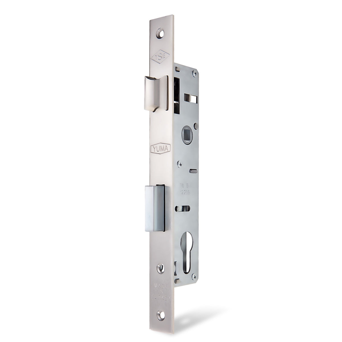YUMA SİLİNDİRLİ DAİRE KİLİT 35 MM NİKEL YM-635 - Görsel 1