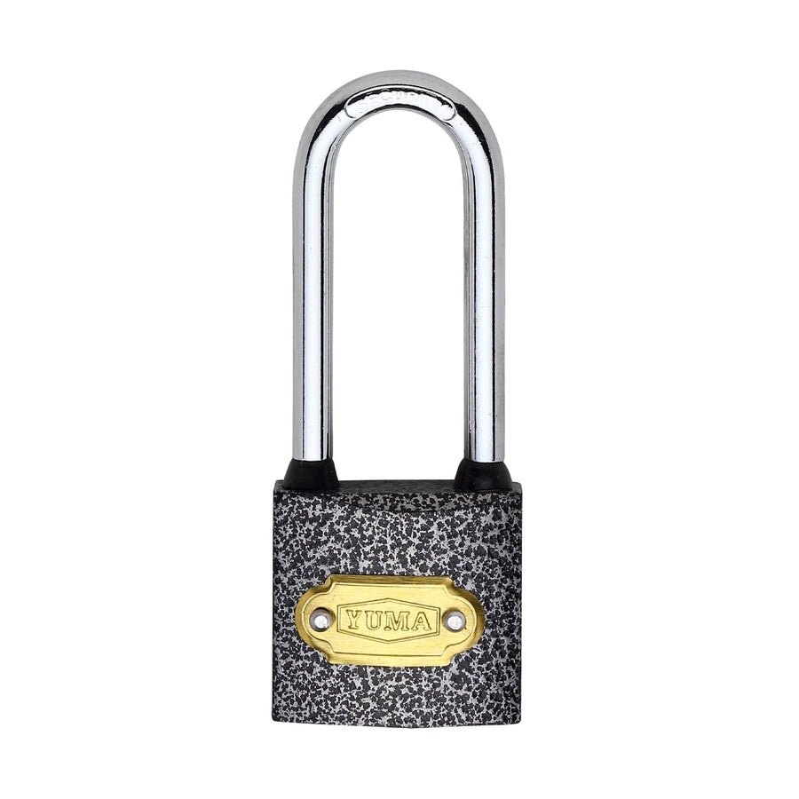 YUMA GRİ UZUN ASMA KİLİT 38 MM YM-1038L - Görsel 1