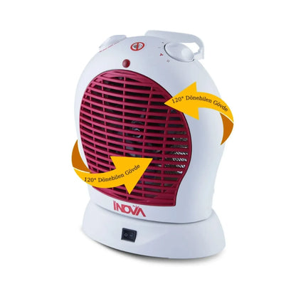 İNOVA GUST DÖNERLİ TURBO FANLI ISITICI 2000 W - görsel 2
