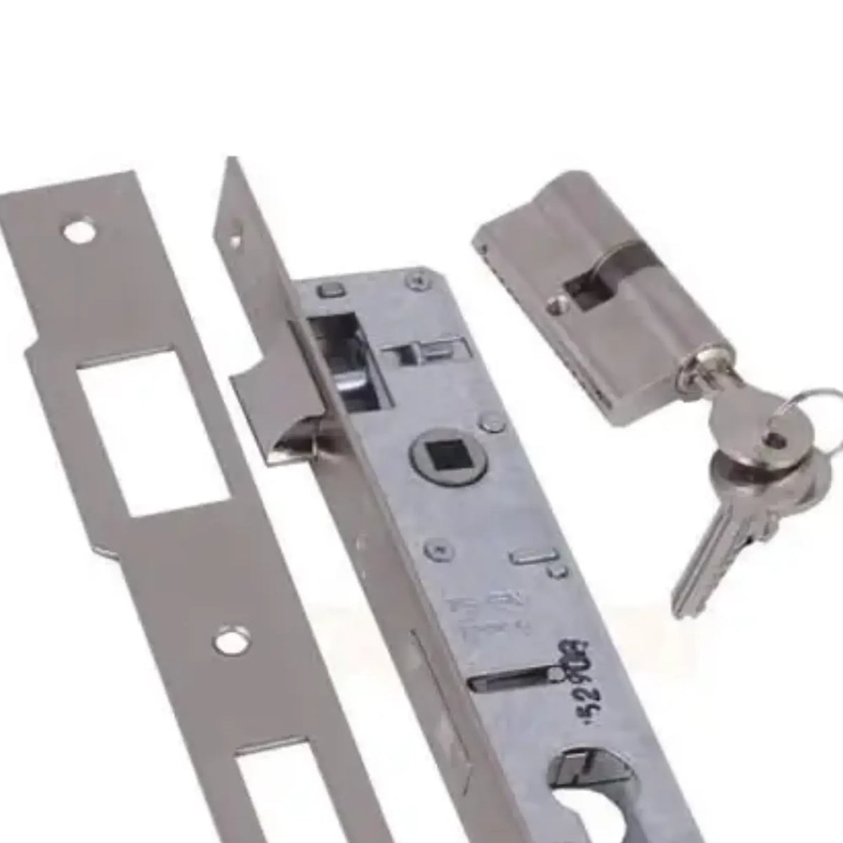 KALE SİL.DAİRE KİLİDİ DİLLİ 153/20 MM NİKEL - Görsel 5