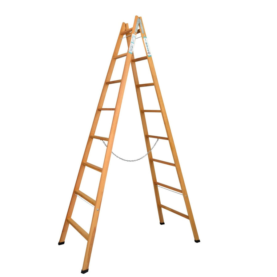 BUSE A TİPİ AHŞAP MERDİVEN 8 BASAMAK(260CM) AG-108