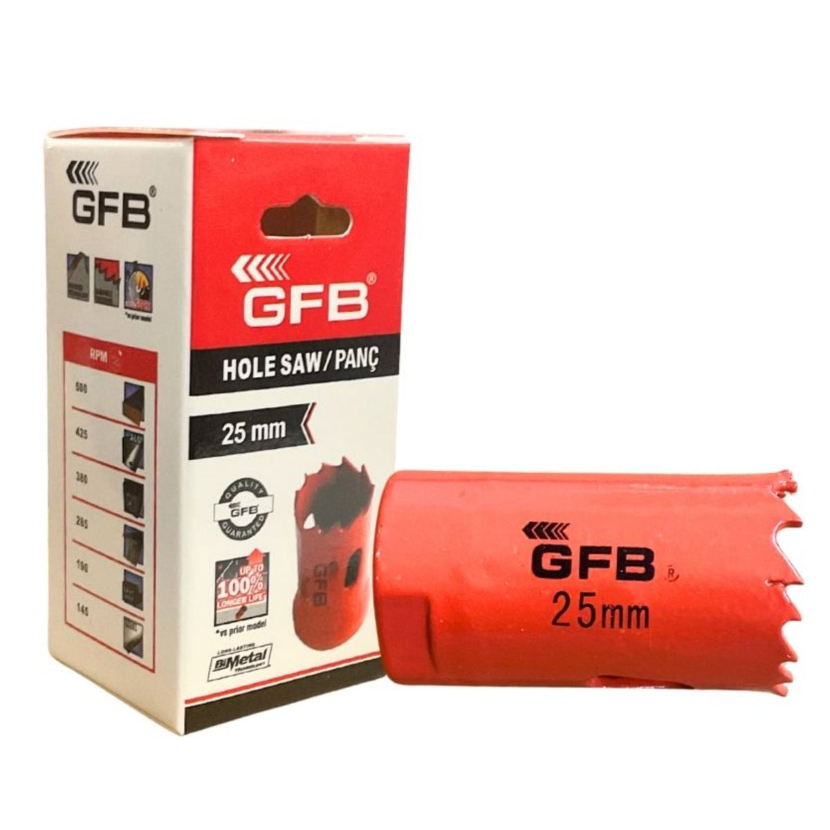 GFB Bİ-METAL PANÇ 25 MM KOD: 4805 - görsel 2