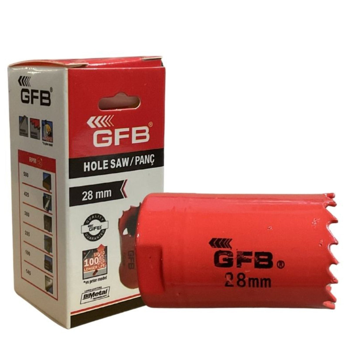 GFB Bİ-METAL PANÇ 28 MM KOD: 4806 - görsel 2